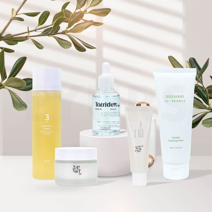 5 step korean skincare routine bundle