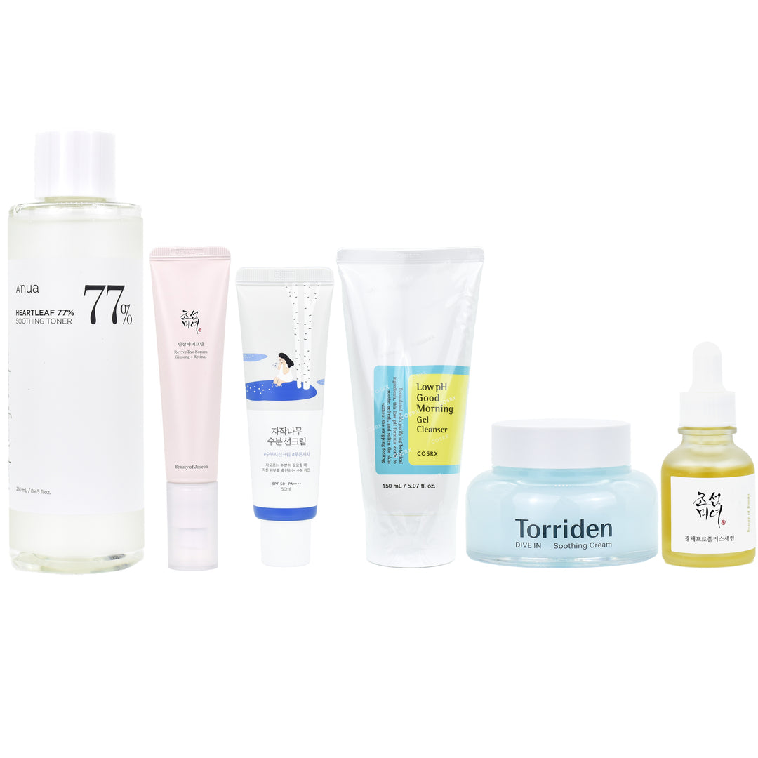 6-Step Korean Skincare Routine Bundle A