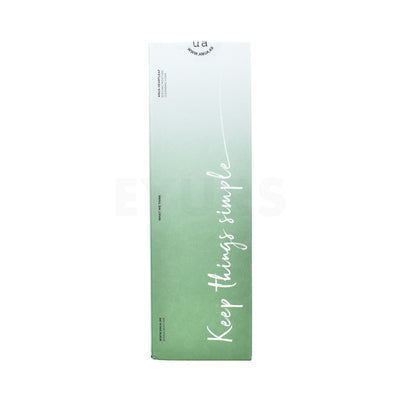 anua heartleaf succinic moisture cleansing foam 150ml back side packaging