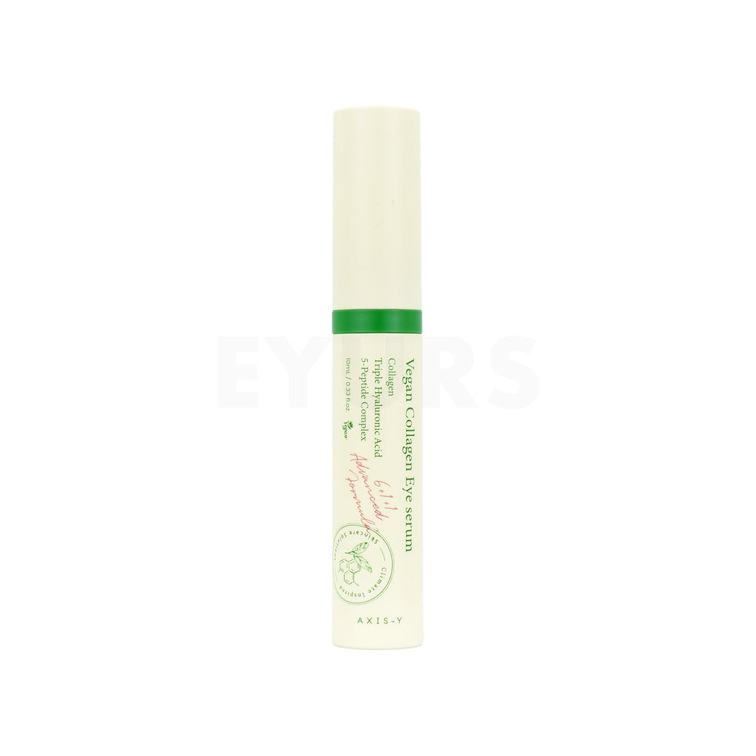 axis y vegan collagen eye serum front side of product