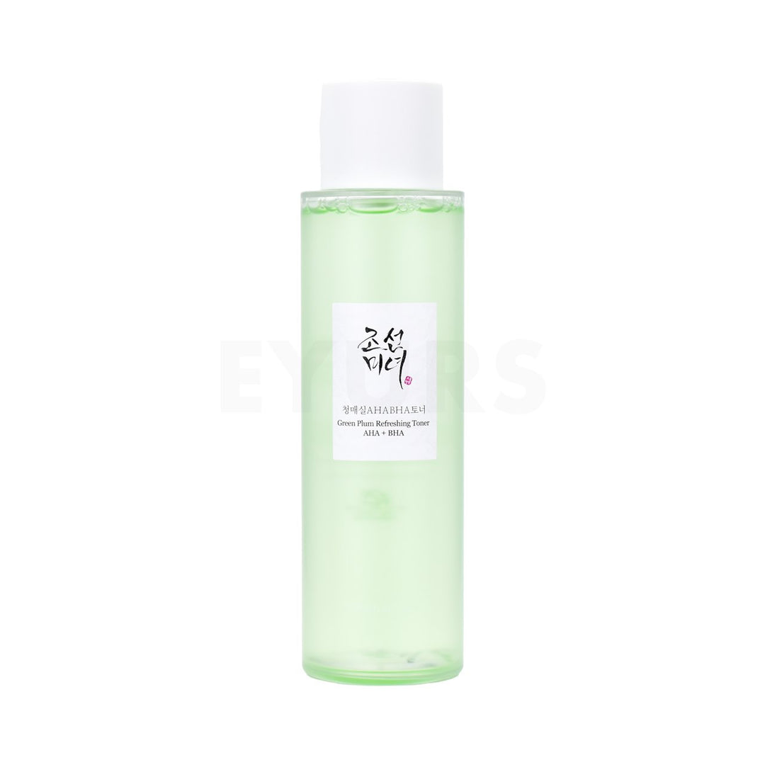 korean exfoliators beauty of joseon green plum refreshing toner aha bha front side product