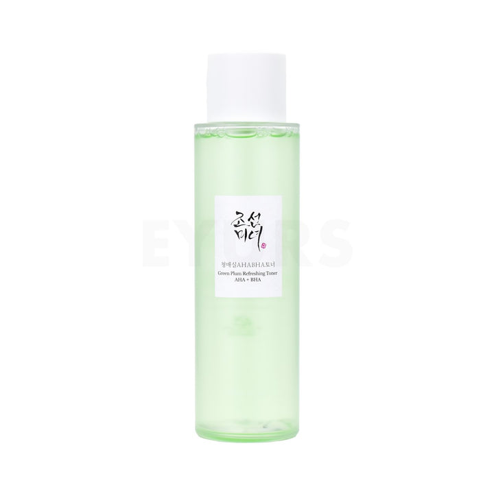 korean exfoliators beauty of joseon green plum refreshing toner aha bha front side product