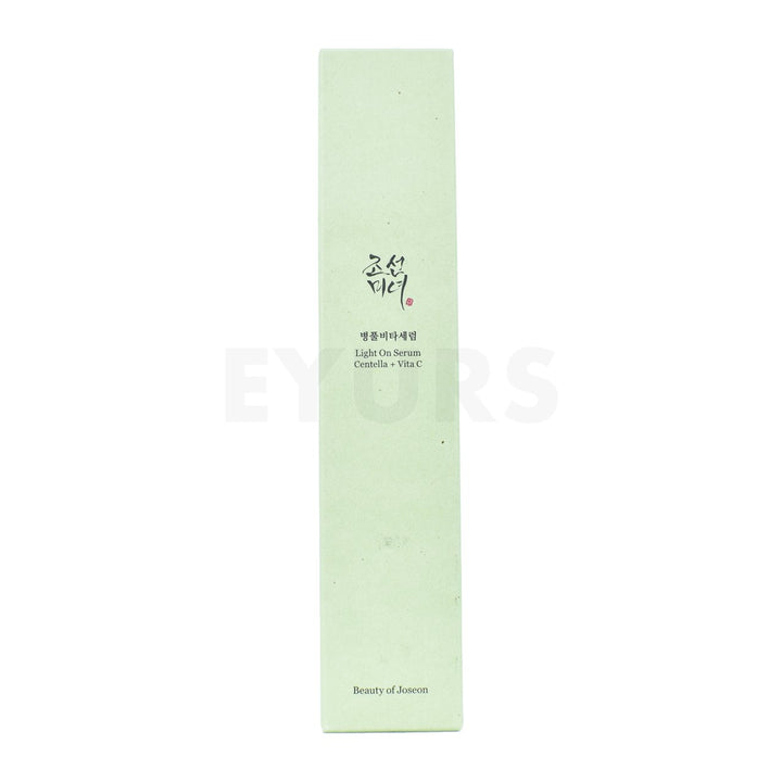 beauty of joseon light on serum centella vita c front side packaging box