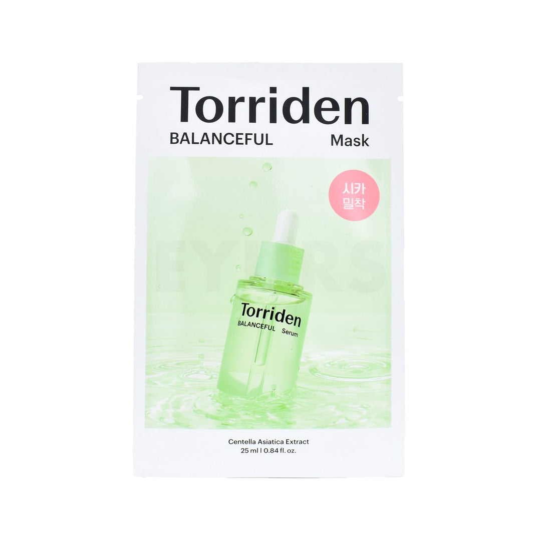 best korean sheet mask torriden balanceful cica mask