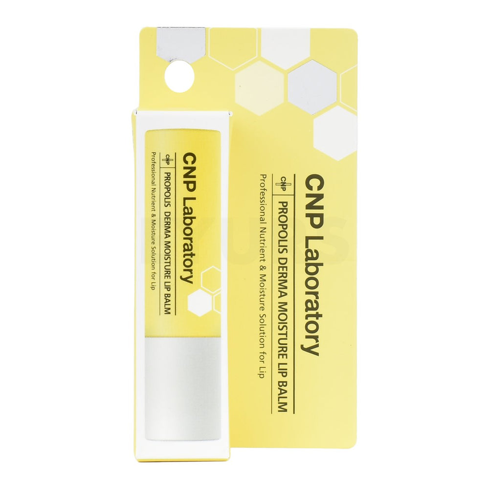 cnp laboratory propolis derma moisture lip balm front side packaging box