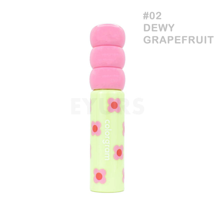 colorgram fruity glass tint #02 dewy grapefruit