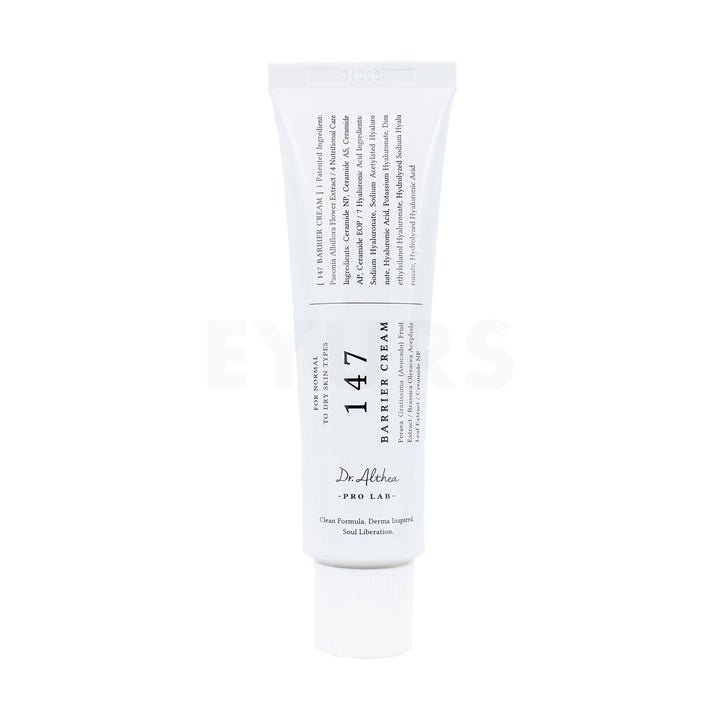 dr.althea 147 barrier cream front side of product