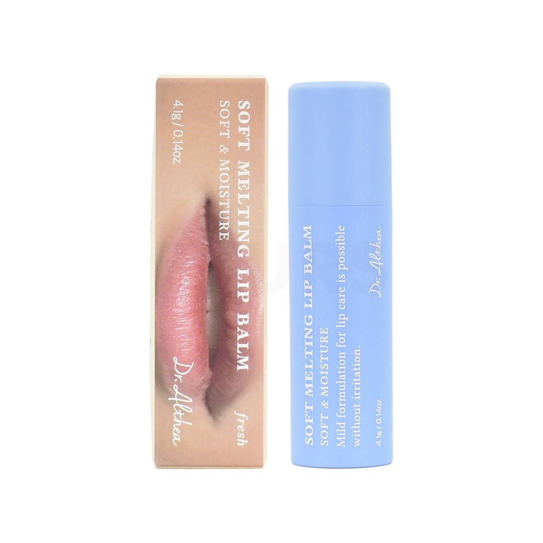 dr. althea soft melting lip balm front side of product