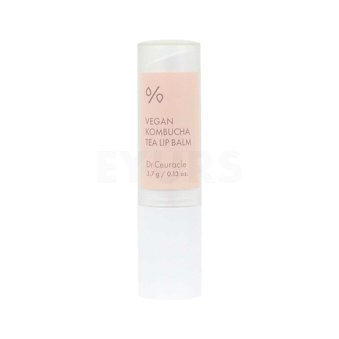 dr ceuracle vegan kombucha tea lip balm front side of product