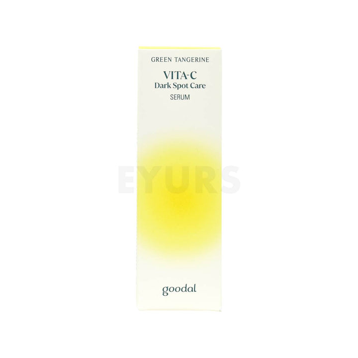 goodal green tangerine vita c dark spot care serum goodal green tangerine vita c dark spot care serum 40ml front side packaging