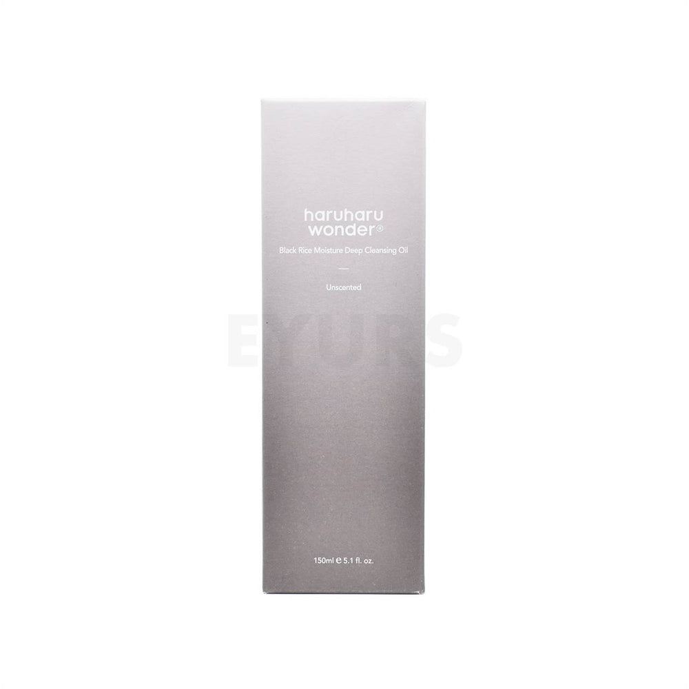 haruharu wonder black rice moisture deep cleansing oil front side packaging