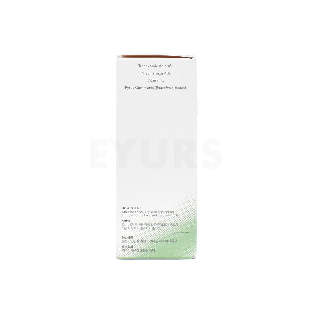 haruharu wonder centella 4 percent txa dark spot go away serum 30ml left side packaging box