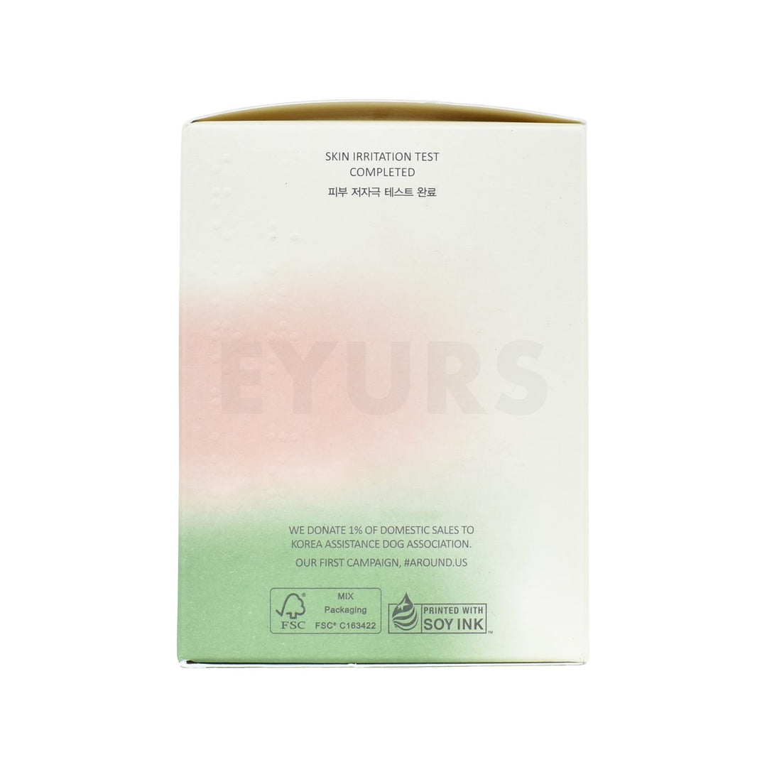 haruharu wonder centella 5 percent niacinamide radiance gel cream left side packaging box