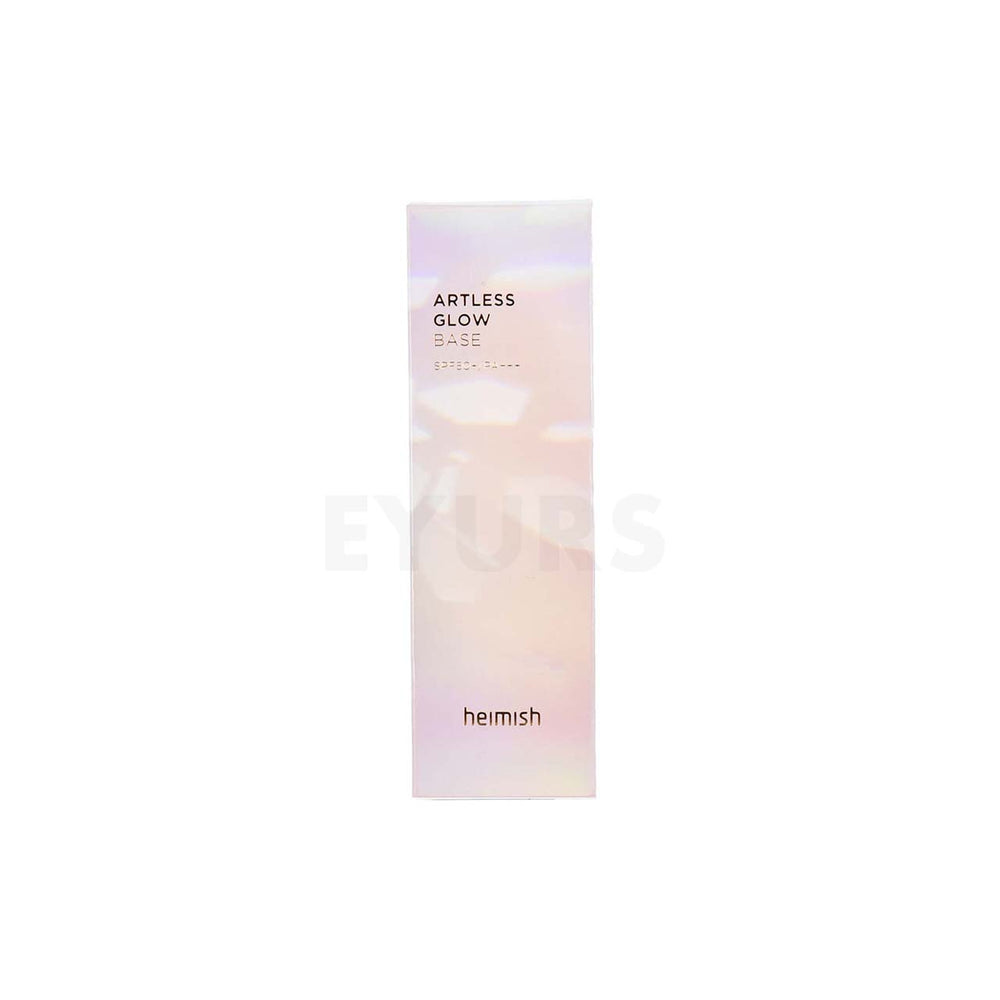 heimish artless glow base spf 50 front packaging