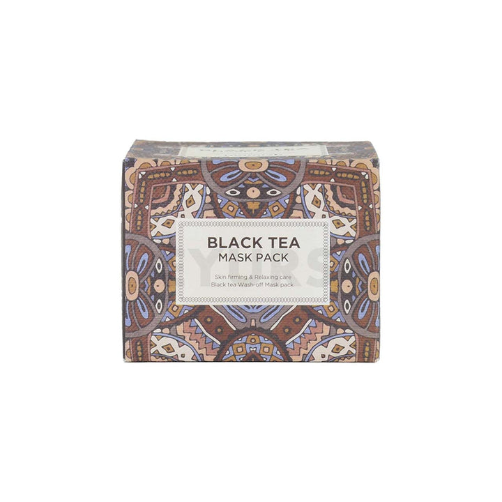 heimish black tea mask pack front side packaging