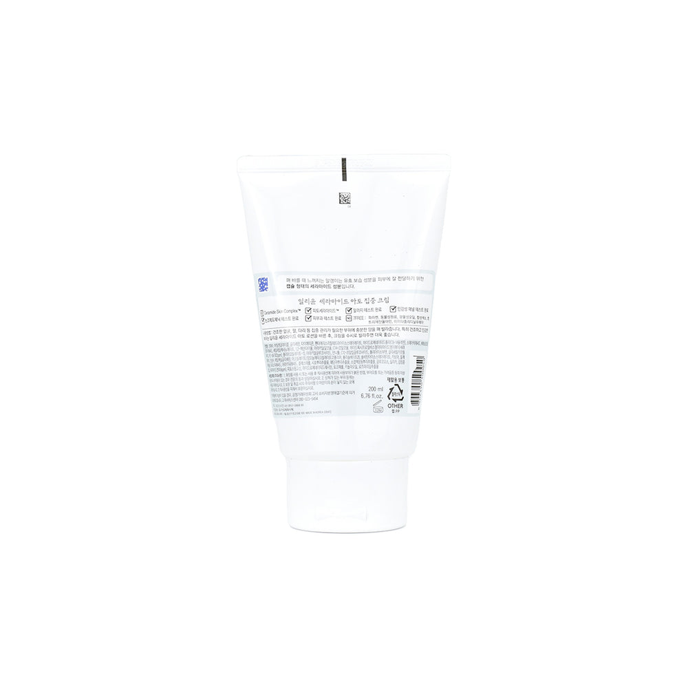 illiyoon ceramide ato concentrate cream back of product