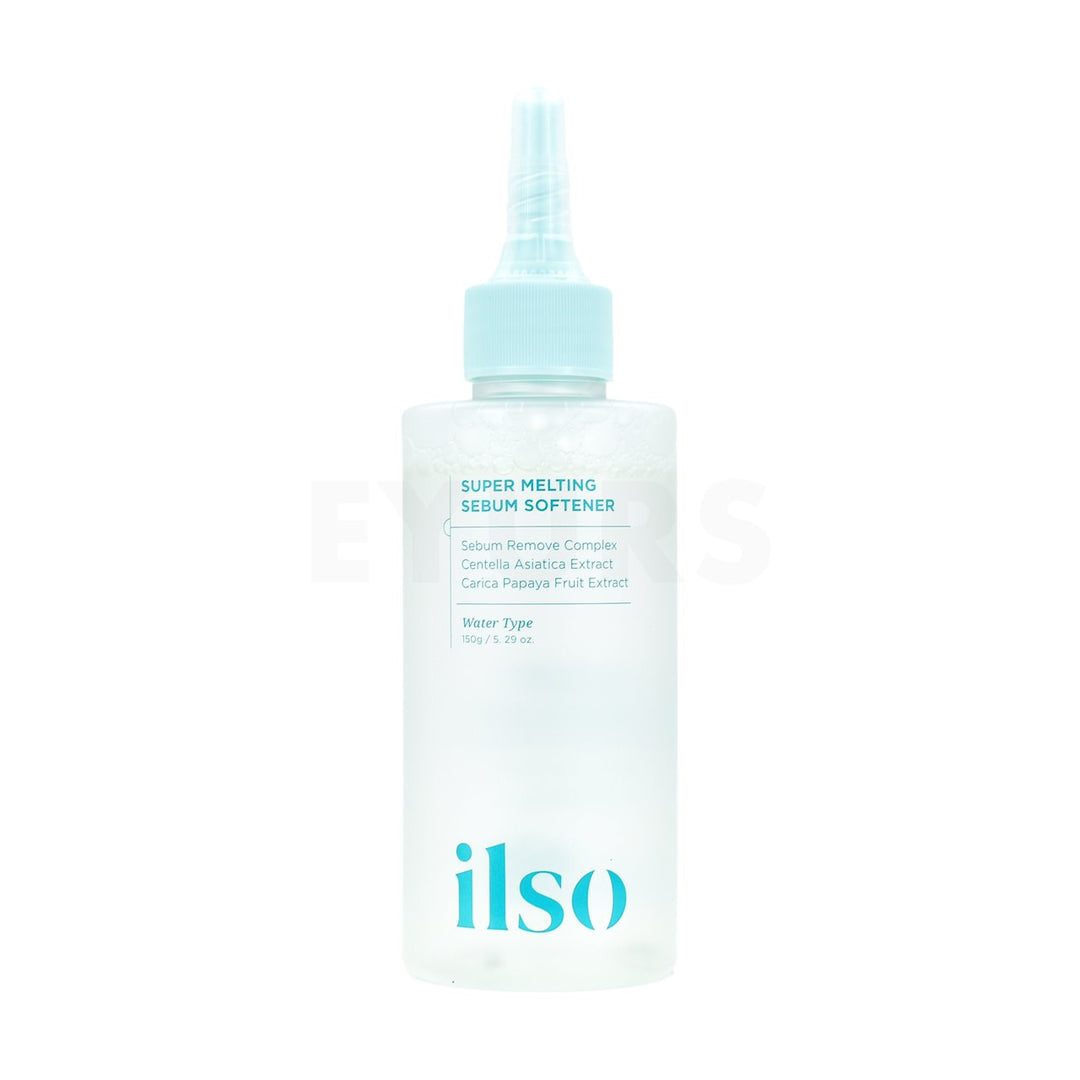 ilso super melting sebum softener front side of product