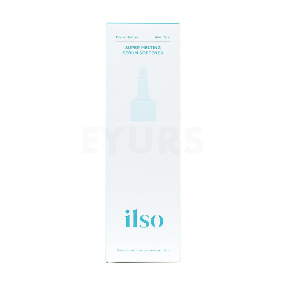 ilso super melting sebum softener front side packaging box