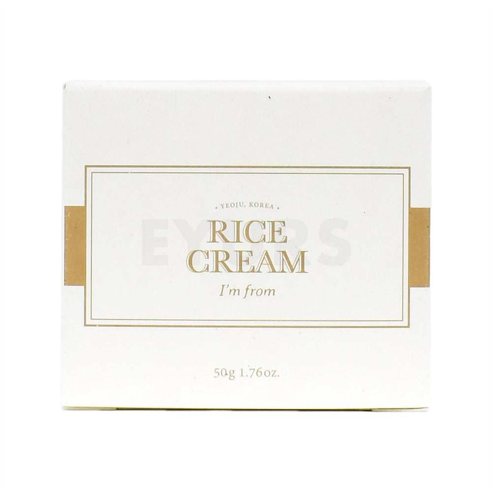 i'm from rice cream front side packaging box