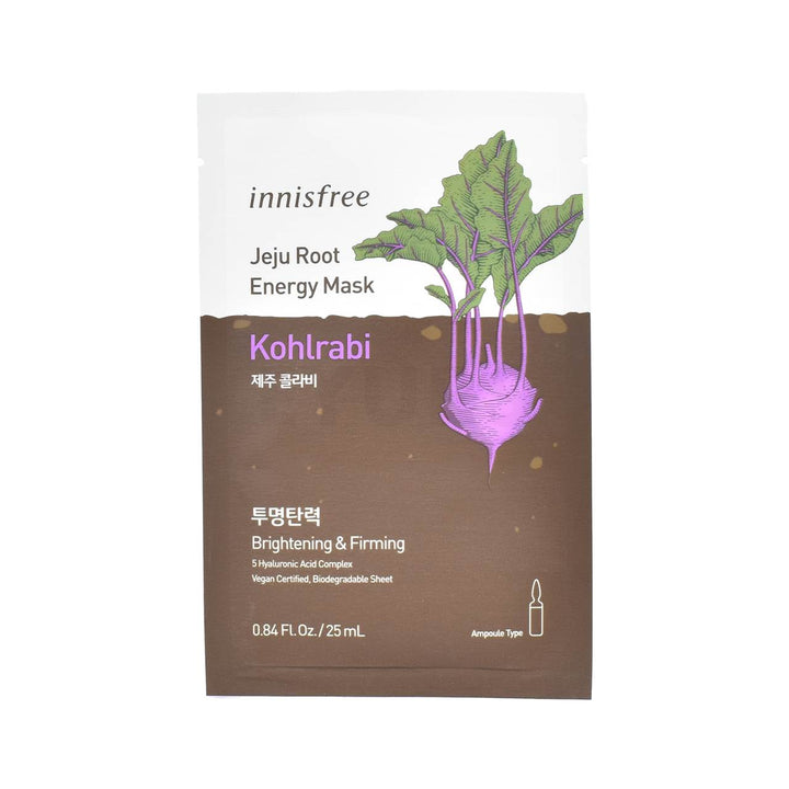 innisfree jeju root energy mask kohlrabi