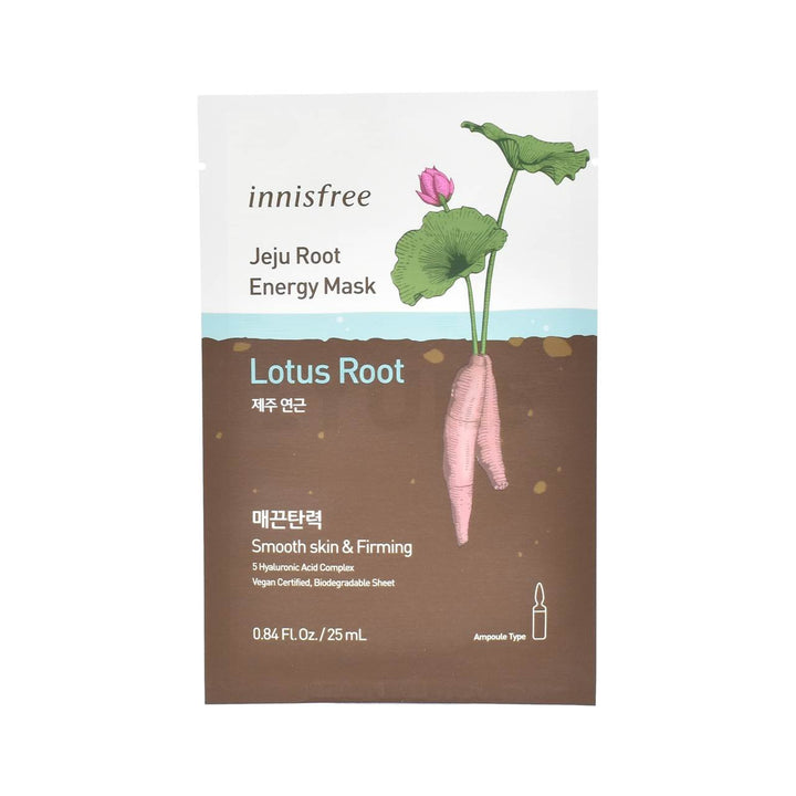 innisfree jeju root energy mask lotus root