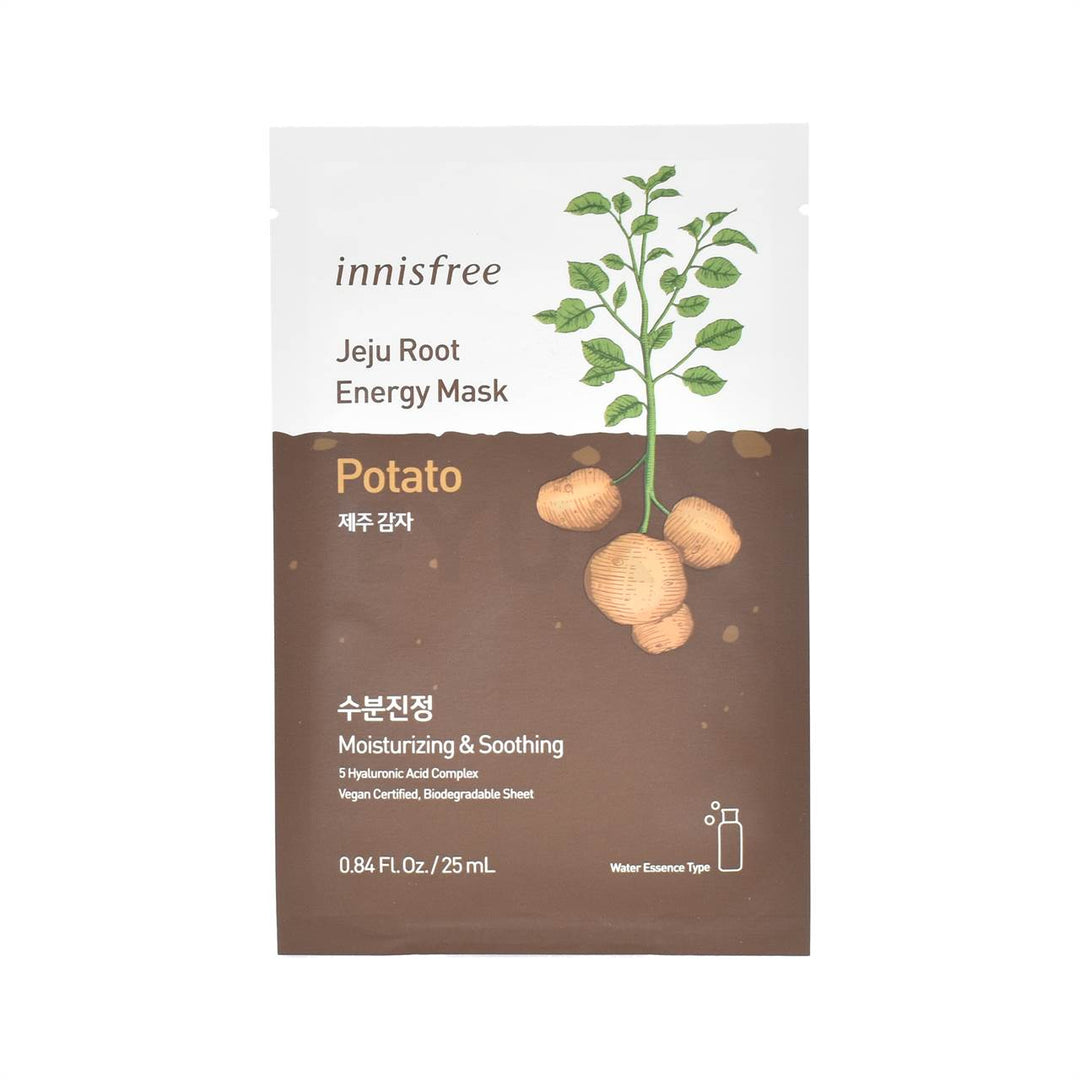 innisfree jeju root energy mask potato