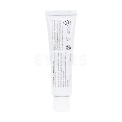 dr althea 345 relief cream post acne cream back of product