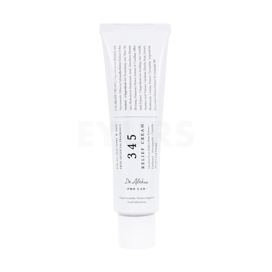 korean moisturizer for acne prone skin dr althea-345 relief cream post acne cream