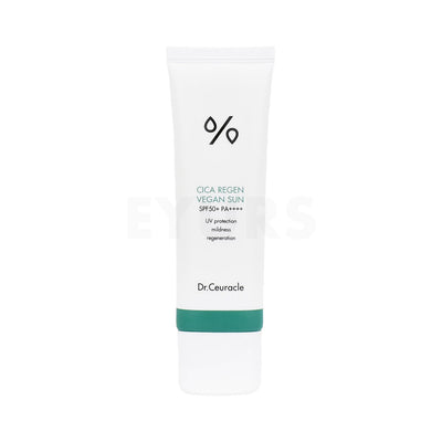 korean spf 50 dr ceuracle cica regen vegan sunscreen