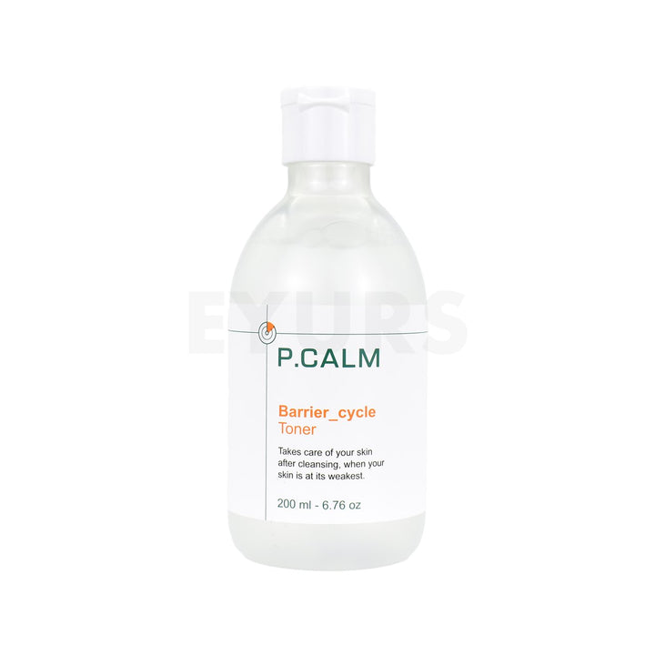 korean toner for sensitive skin pcalm barrier cycle toner 200ml