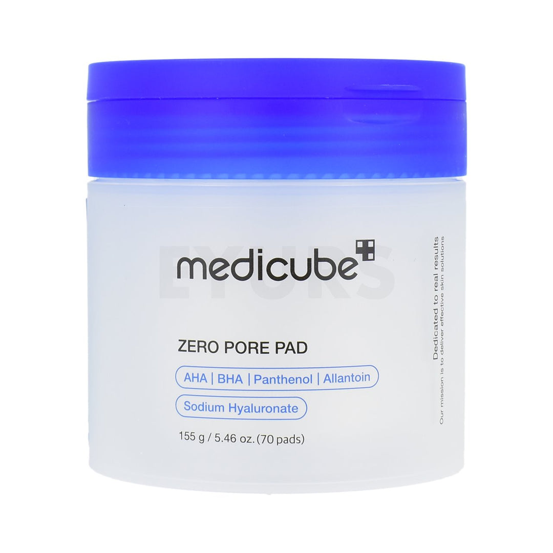 medicube zero pore toner pad 2.0 front side of product