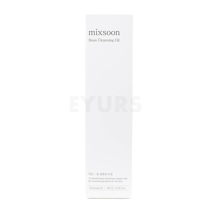 mixsoon bean cleansing oil 195ml front side packaging