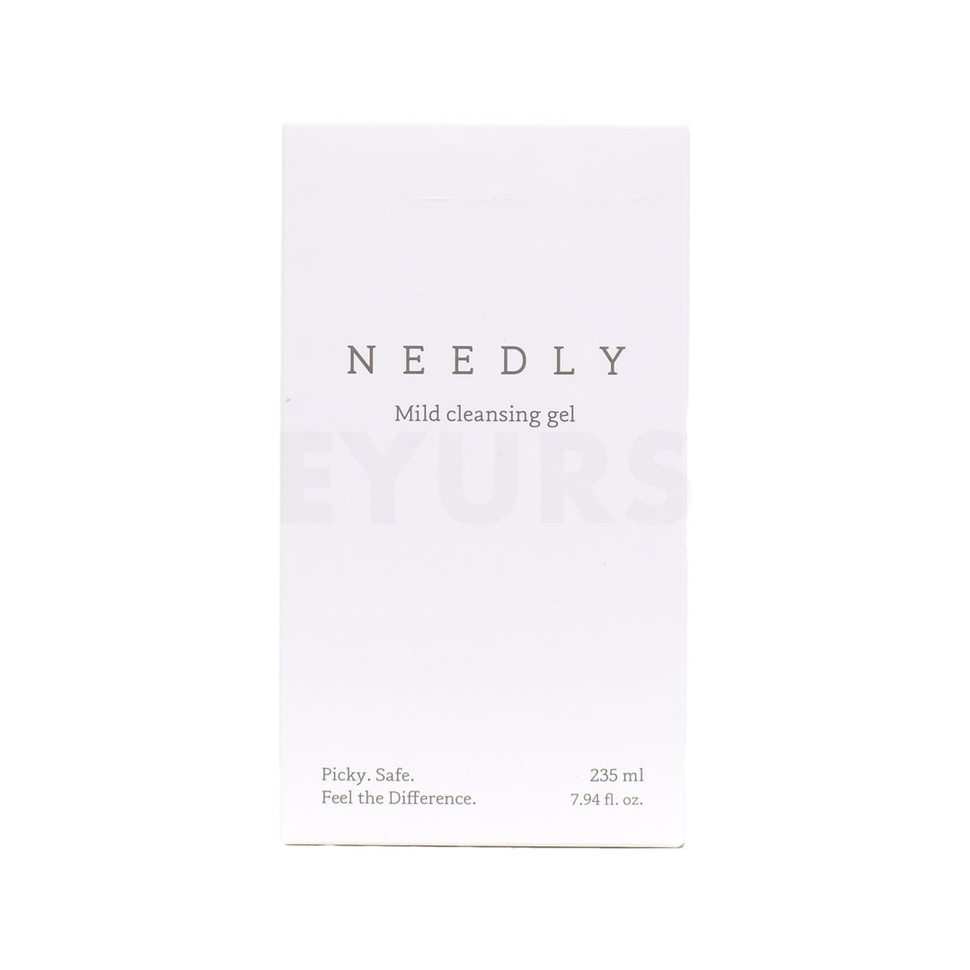 needly mild cleansing gel front side packaging box