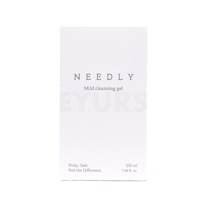 needly mild cleansing gel front side packaging box