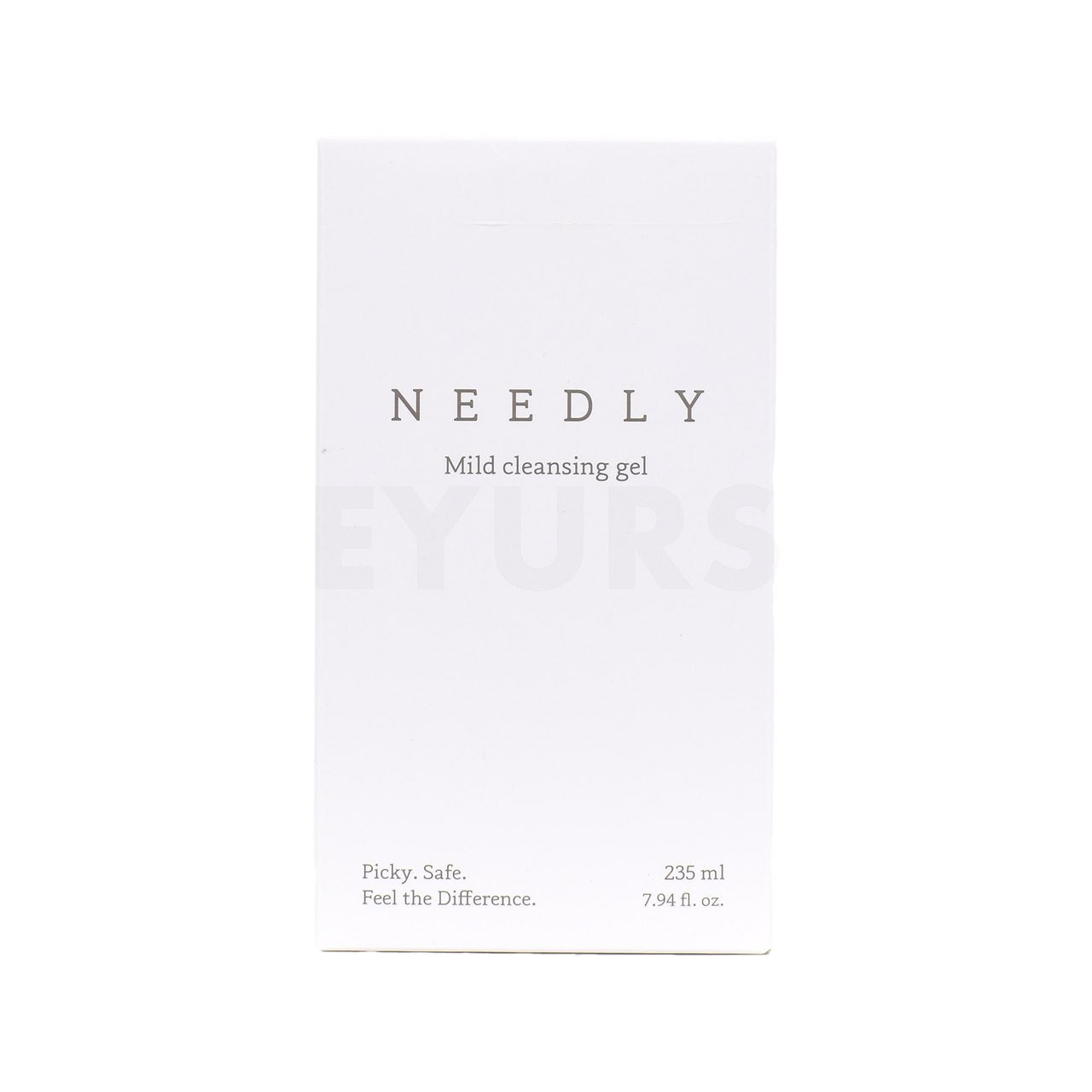 needly mild cleansing gel front side packaging box