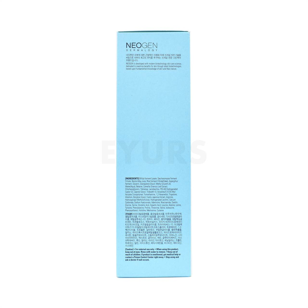 neogen dermalogy real ferment micro essence left side packaging