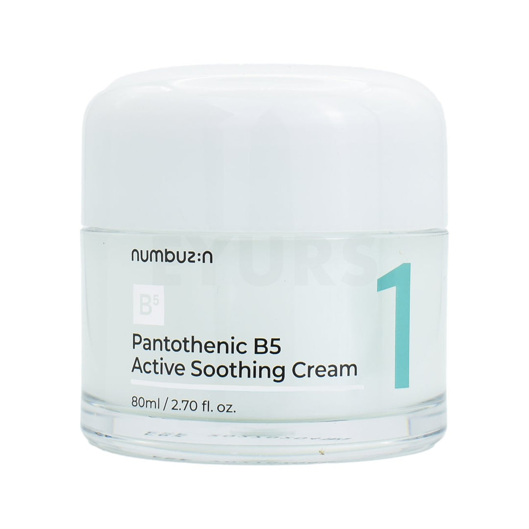 numbuzin no.1 pantothenic b5 active soothing cream front side of product