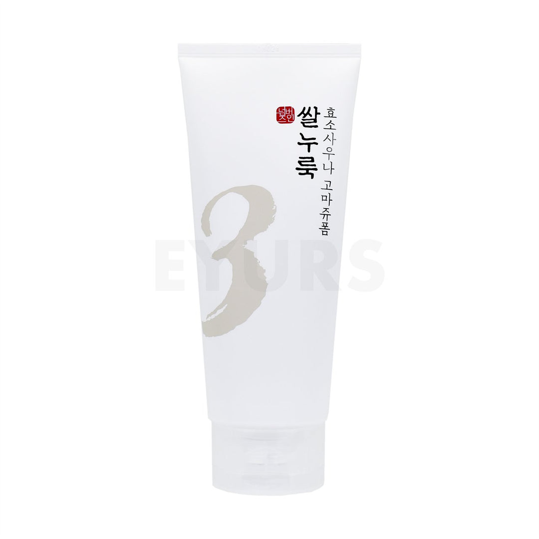 numbuzin no 3 rice enzyme skin softening cleansing foam front side product