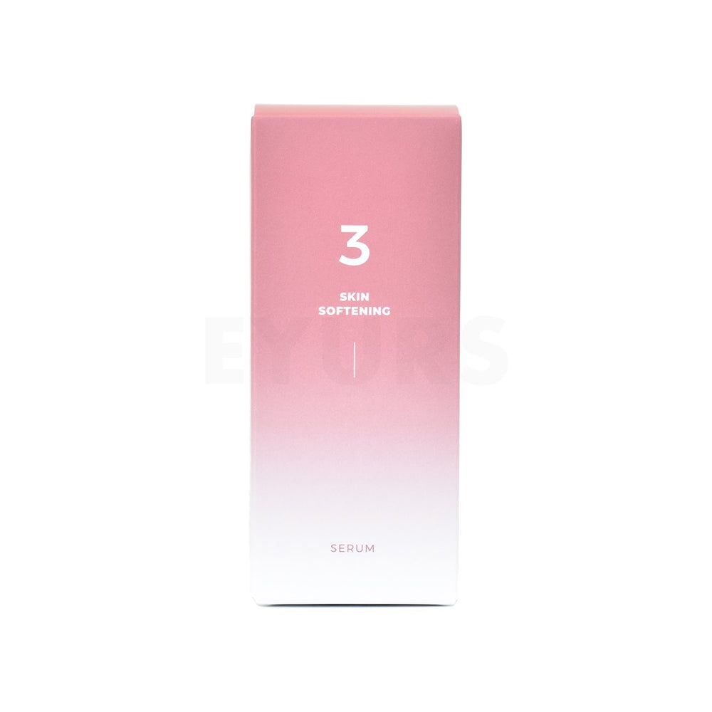 numbuzin no.3 skin softening serum front side packaging box