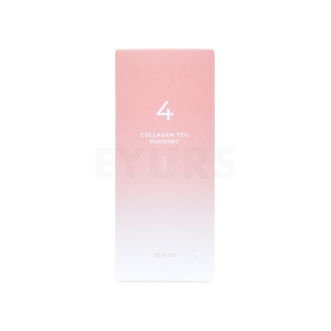 numbuzin no.4 collagen 73% pudding serum front side packaging box