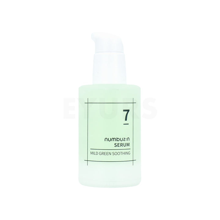 numbuzin no.7 mild green soothing serum front of product