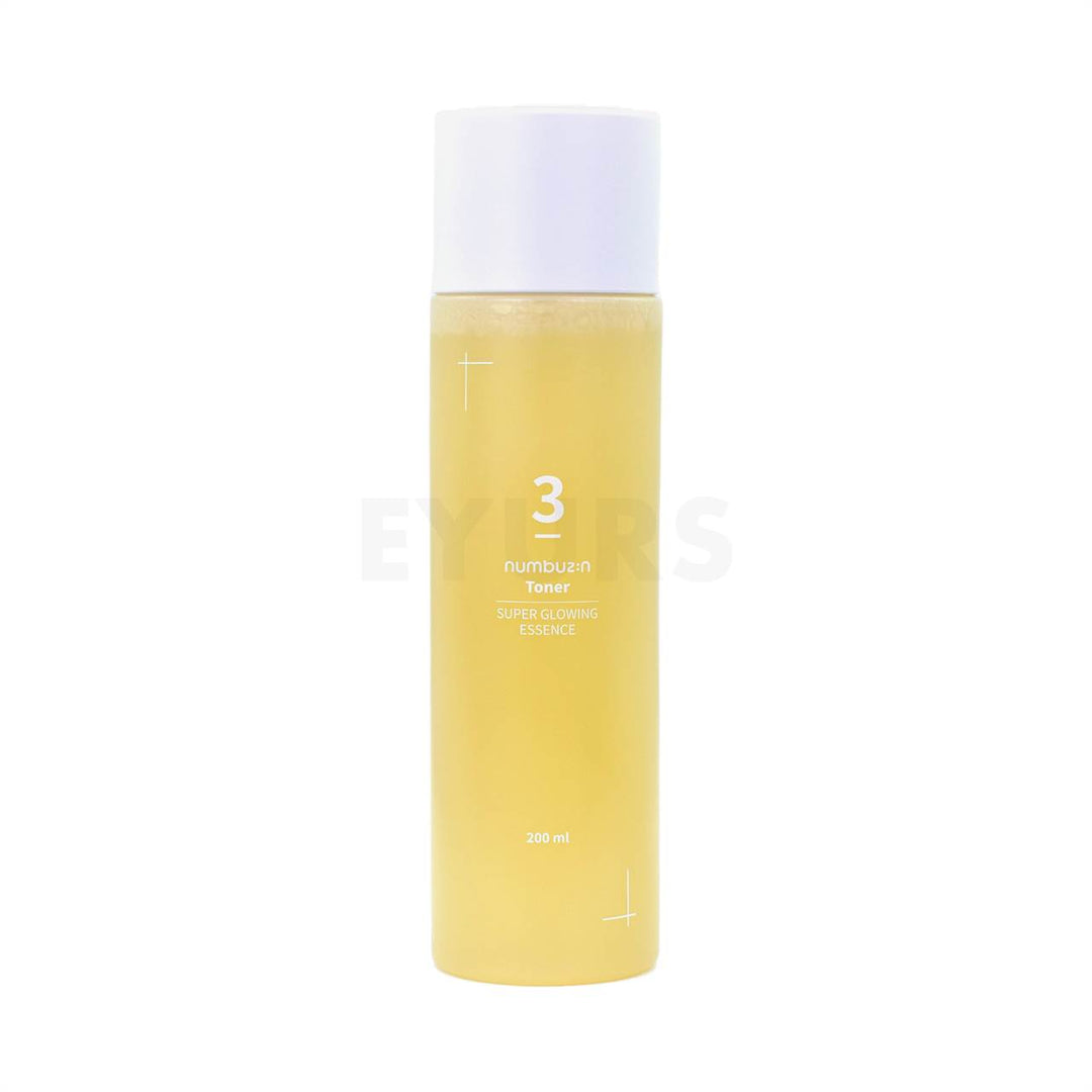 numbuzin no3 super glowing essence toner 200ml