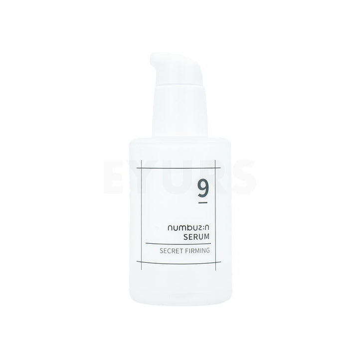 numbuzin number 9 secret firming serum front of product