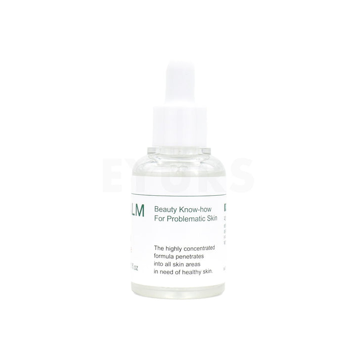 pcalm porsica ampoule back of product