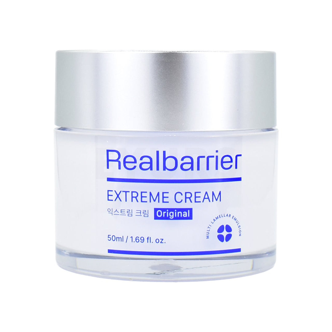 real barrier extreme cream front side of product