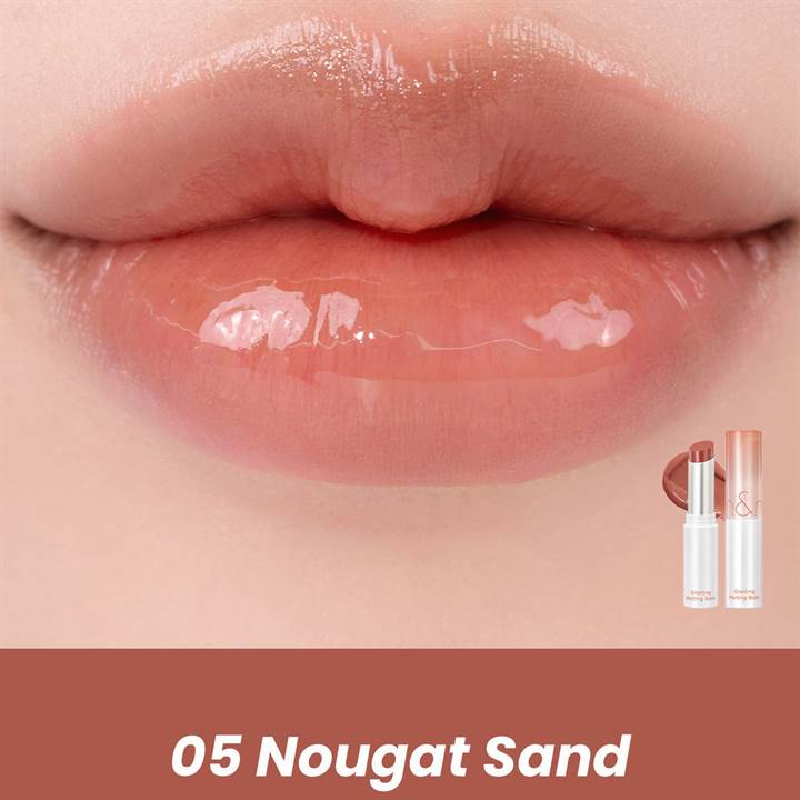 romand glasting melting balm 05 nougat sand