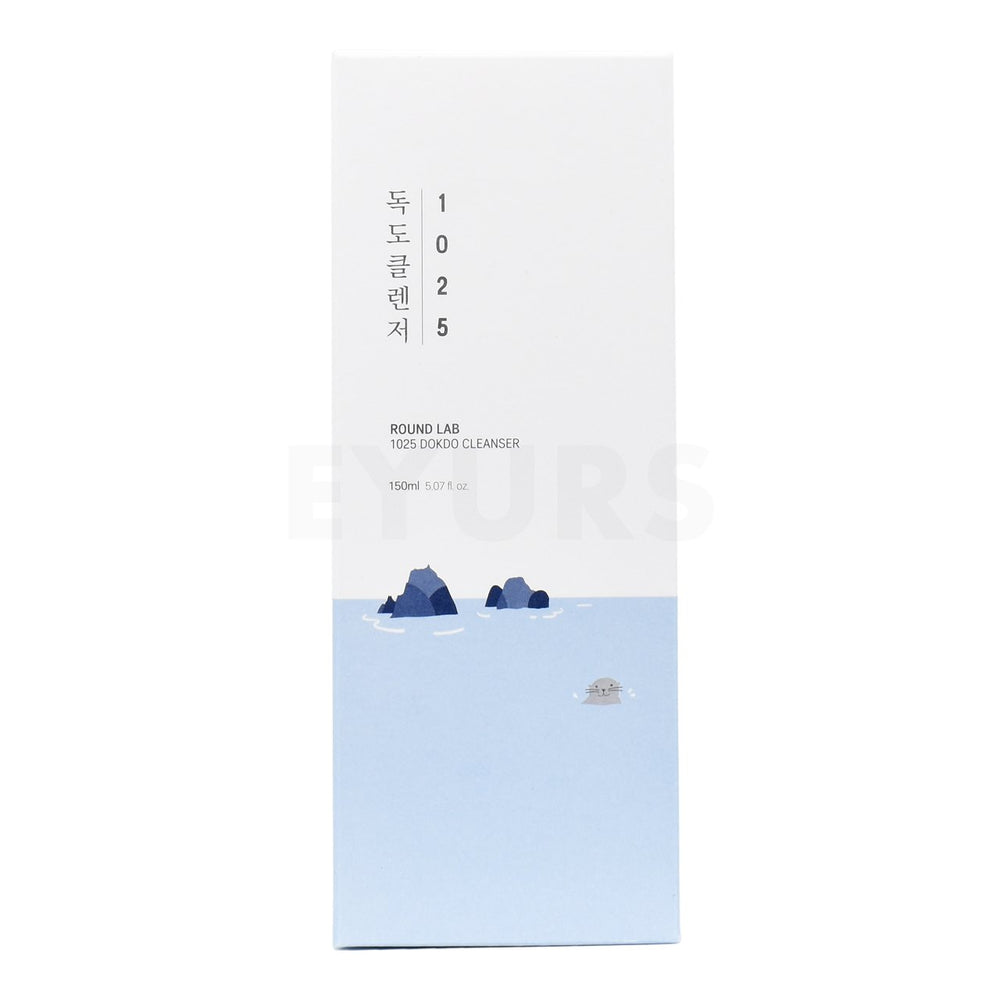 round lab 1025 dokdo cleanser front side packaging box