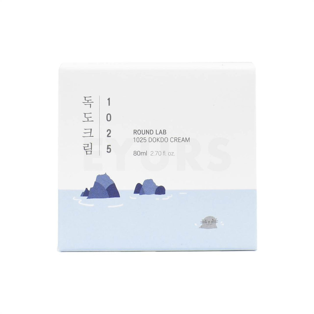 round lab 1025 dokdo cream 80ml front side packaging