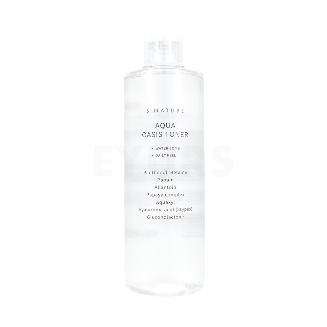 s nature Aqua oasis toner front side product