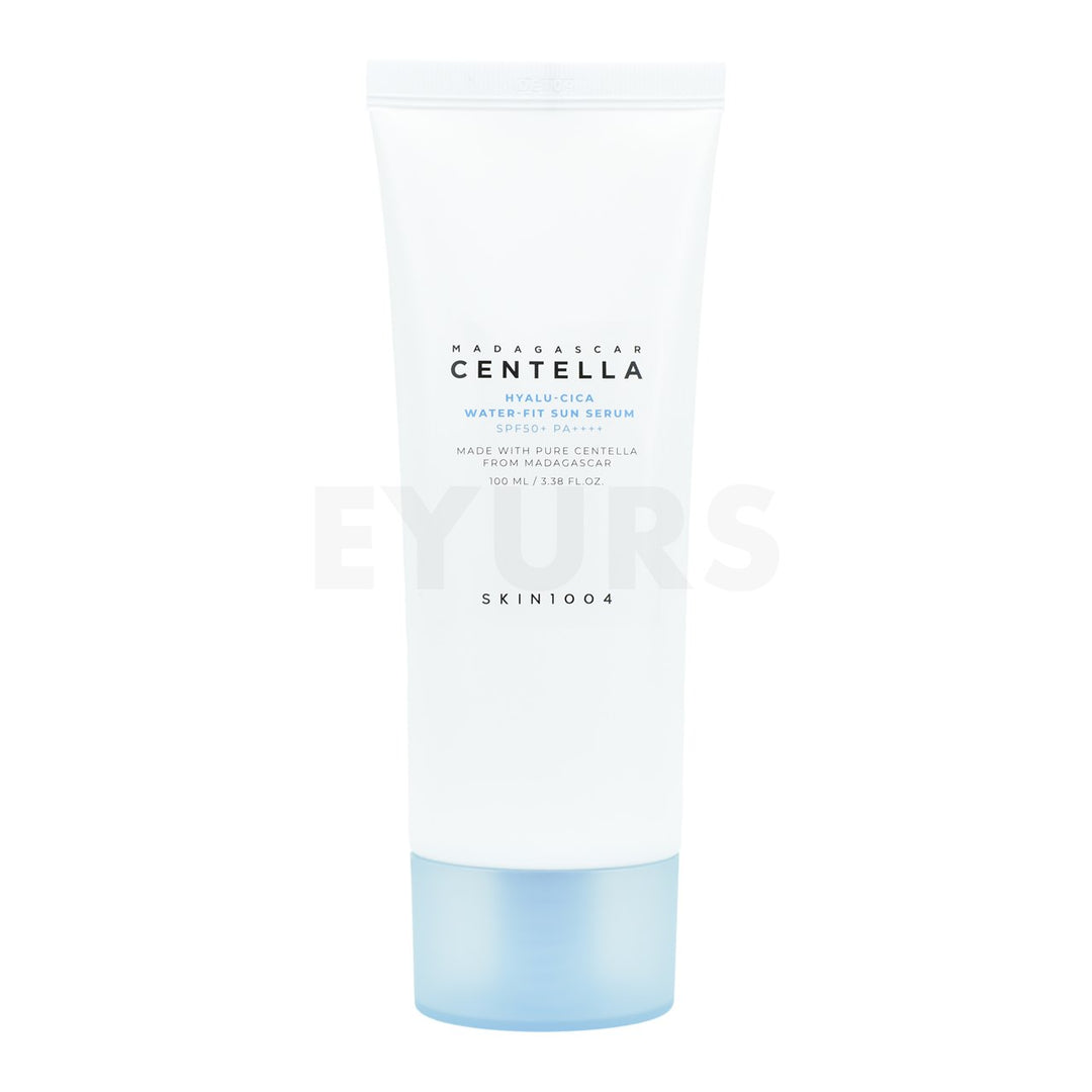 skin1004 madagascar centella hyalu cica water fit sun serum sunscreen jumbo front side product